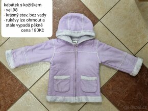 Zimní obleceni vel.98/104/110 - 7