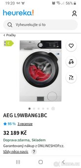 Aeg pračka se sušičkou 10/6 kg..1600ot - 7