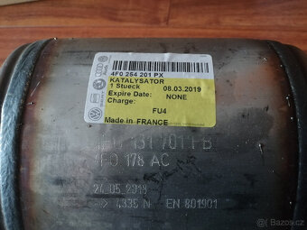 Audi A6 C6 4F katalyzátor 2,7 3,0 TDi 4F0254201PX - 7