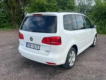 VW Touran, 2.0 tdi, 103kw, 2012, výhřev, digi, parkasist - 7