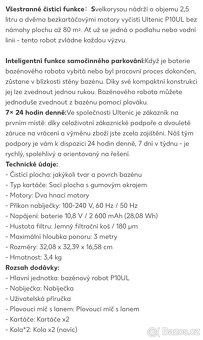 ULTENIC - Robotický vysavač do bazénu - 7