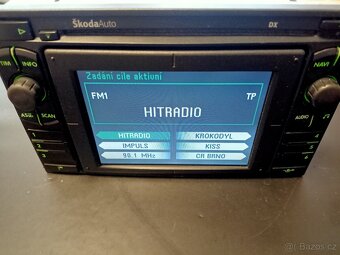 Autorádio Škoda MFD1 dx navigace - 7