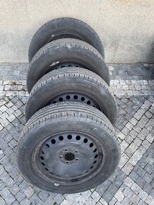 Letní kola 205/55/16 Continental + KFZ 8325 6,5Jx16 ET50 - 7
