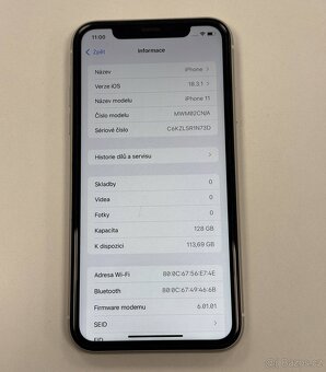 iPhone 11 128GB ✅ 100% BATERIE - 7