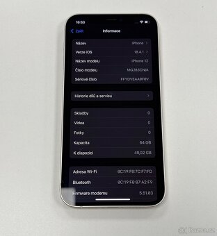iPhone 12 64GB ✅ ZARUKA TOP STAV - 7