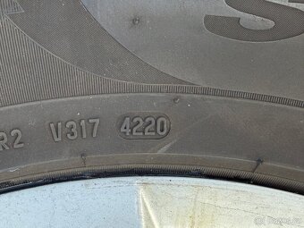 4x al kola 5x130 17 + pneu zimní 235/65 R17 - 7