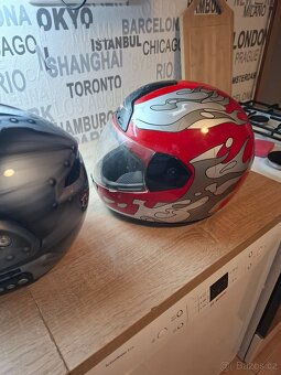 2x přilba na motorku - 7