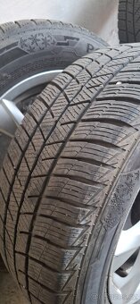 Alu kola - R16 5x112 + zimní pneu Barum Polaris 5 - 7