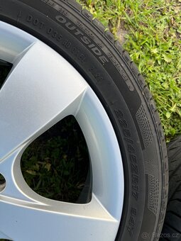 orig. alu Škoda 17 s pneu - 7