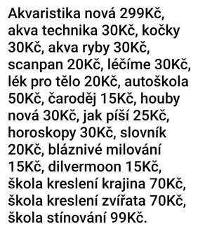 knihy a časopisy,dtest,malování,učebnice,balíkovna 50Kč - 7