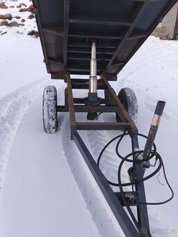 Sklápěcí vlek za malotraktor - 7