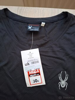 Funkční triko Spyder koupeno v ČR - 7
