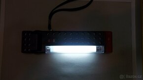 Multifunkční svítilna (baterka + blikající varovné oranžové) - 7