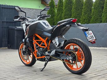 KTM Duke 390, původ ČR, serviska, padací rámy, blastery - 7