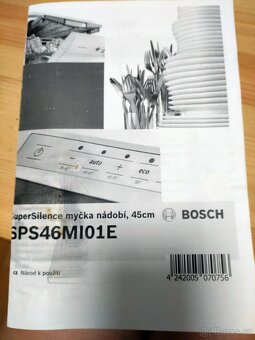 Myčka na nádobí Bosch SPS46MIO1E nerez 45 Cm - 7