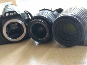 Nikon D3000 vč. objektivu 18-55mm VR a 55-200mm VR - 7