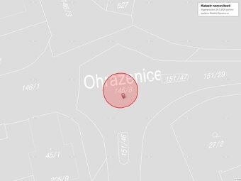 Stavební pozemek 766 m² pro výstavbu RD. - 7