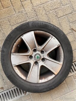 Použitá kola s diskami na Octavii 2 205/55 R16 - 7