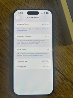 IPhone 16 128Gb , záruka - 7