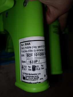 Cestovní rozkládací postýlka - 7