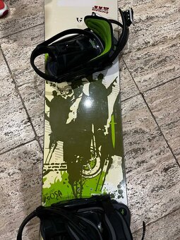 Snowboard Gravity 160 cm komplet - 7