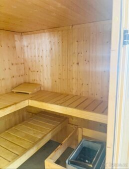 Finska sauna Karibu 2x2m 8kW - 7