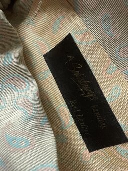 Retro/Vintage kožená kabelka - 7