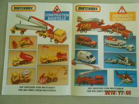 PRODÁM KATALOGY MATCHBOX 1989, 1990, 1991, 1993 - 7