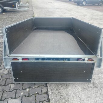 Přívěsný vozík 750Kg, 2,06m x1,26,zesílená náprava na 1350Kg - 7