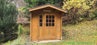 zahradní 2 chatky u lesa Jundrov Brno , zahrada 786 m2 , par - 7