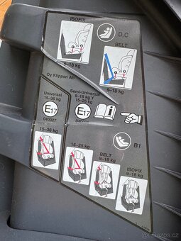 Superbezpečná Dětská autosedačka Klippan Triofix Recline - 7