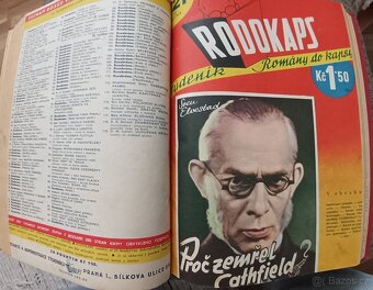 10 x vázaný starý časopis Rodokaps 7. - 7