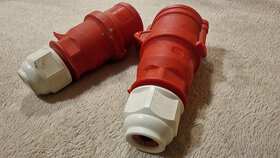 Třífázová zásuvka a zástrčka pětikolík 32 A - 7