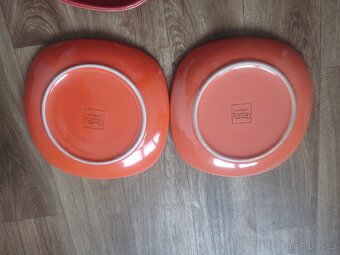 6ks barevné talířky - 7