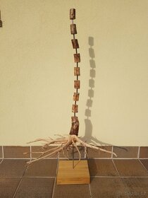 Dřevěná socha - páteř stromu - 7