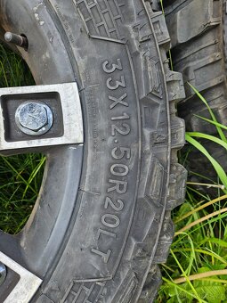 Prodám alu kola Dodge Ram 20" s pneu 33x12.5r20,gen.2,3,4 - 7