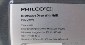 NEREZ MIKROVLNÁ TROUBA PHILCO S GRILEM - 7