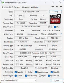 Herní PC - Ryzen 5600G, 32GB RAM, 1TB NVME, RX6700, WIN11 - 7