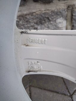 Alu kola 16" originál Peugeot - 7