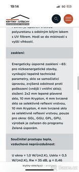 Střešní okno VELUX 78x118, trojsklo, vč. rolety - 7