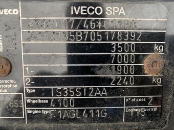 Iveco Daily 35S16 Nový 3S sklápěč - 7