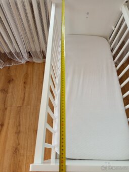 Dětská dřevěná kolébka - 7