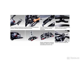 Thule EuroRide 940 - nosič na 2 kola (jako nový) - 7