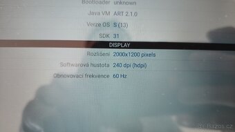 BDF tablet 2K displej - 7