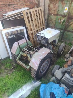Malotraktor domácí výroby - 7