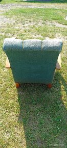 Křeslo Halabala velice solidní - 7