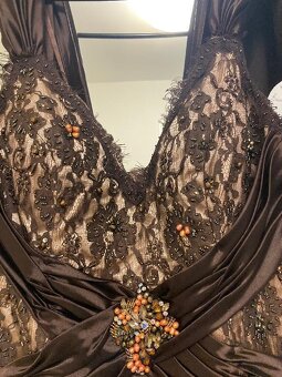 PLESOVÉ SPOLEČENSKÉ ŠATY ZN. MARYŚ TWE PARIS - NOVÉ-VÝPRODEJ - 7