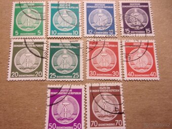 Poštovní známky DDR - 7