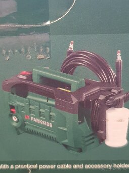 VAPKA Parkside, vysokotlaký čistič, nová - 7