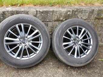 Originál ALU kola Mazda CX-5 R17 + letní pneu - 7